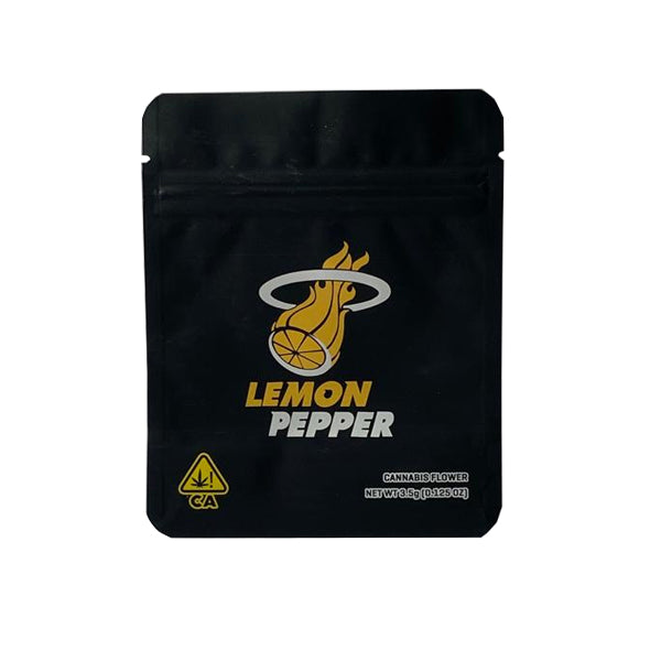 Printed Mylar Zip Bag 3.5g Standard | The CBD Hut