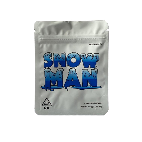 Printed Mylar Zip Bag 3.5g Standard | The CBD Hut