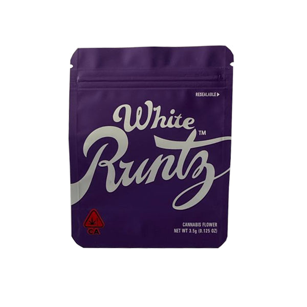 Printed Mylar Zip Bag 3.5g Standard | The CBD Hut