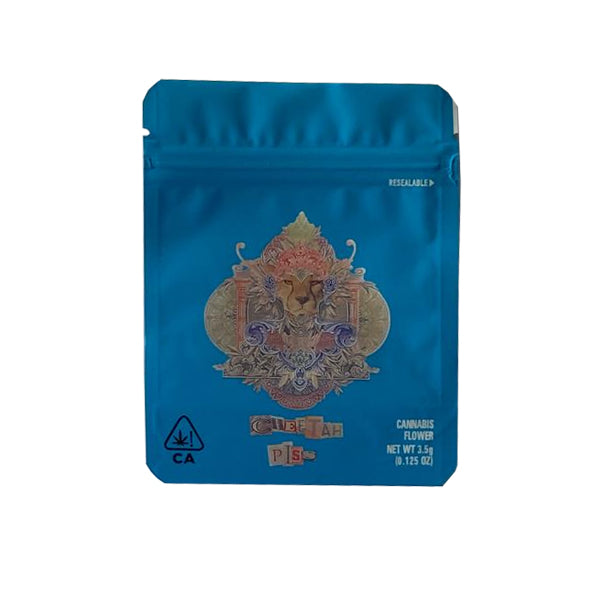 Printed Mylar Zip Bag 3.5g Standard | The CBD Hut