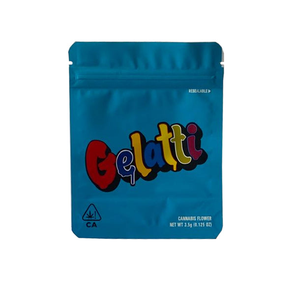Printed Mylar Zip Bag 3.5g Standard | The CBD Hut