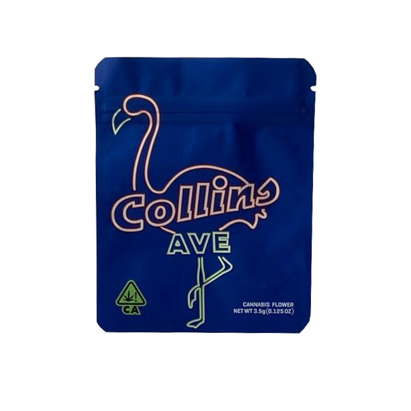 Printed Mylar Zip Bag 3.5g Standard | The CBD Hut