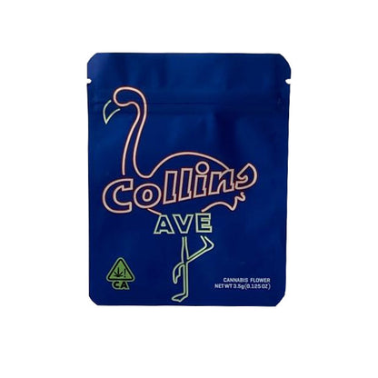 Printed Mylar Zip Bag 3.5g Standard | The CBD Hut
