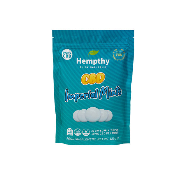 Hempthy 300mg CBD Gummies - 30 Pieces - Imperial Mints | The CBD Hut