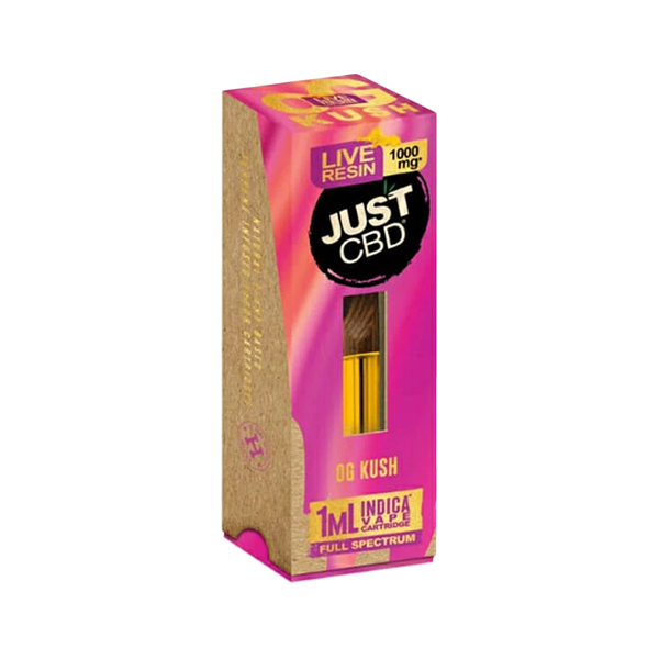 Just CBD Live Resin 1000mg Signature Cartridges - OG Kush | The CBD Hut