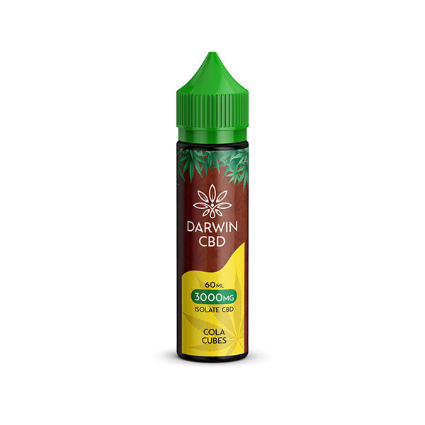 Darwin 3000mg CBD Isolate E-Liquid - Cola Cubes | The CBD Hut