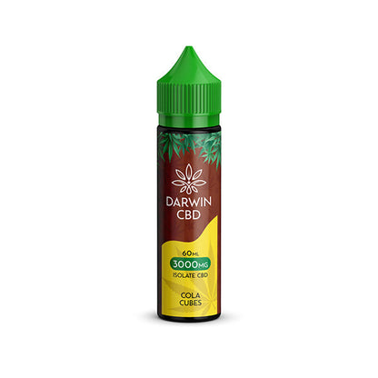 Darwin 3000mg CBD Isolate E-Liquid - Cola Cubes | The CBD Hut