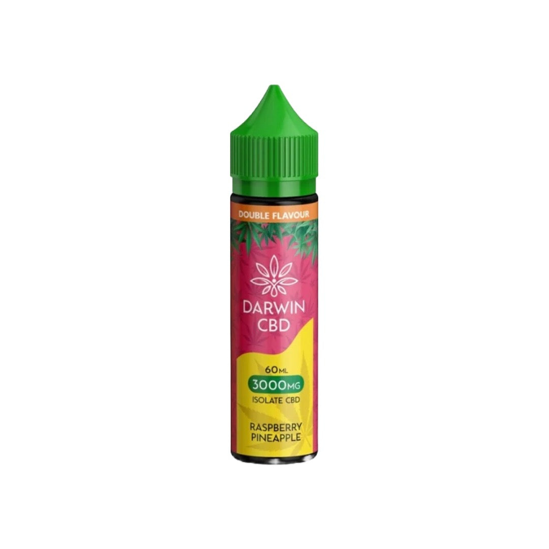 Darwin 3000mg CBD Isolate E-Liquid - Raspberry Pineapple | The CBD Hut