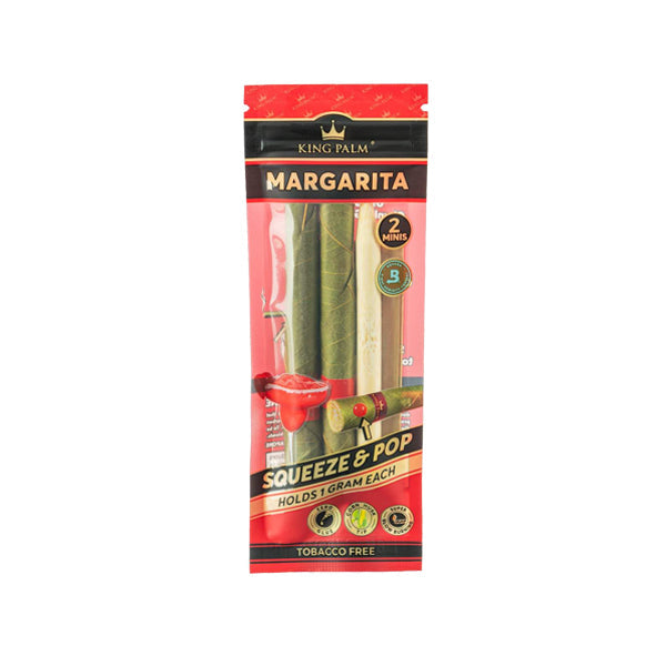 King Palm Mini 1G Rolls - 2 Pack - Margarita | The CBD Hut