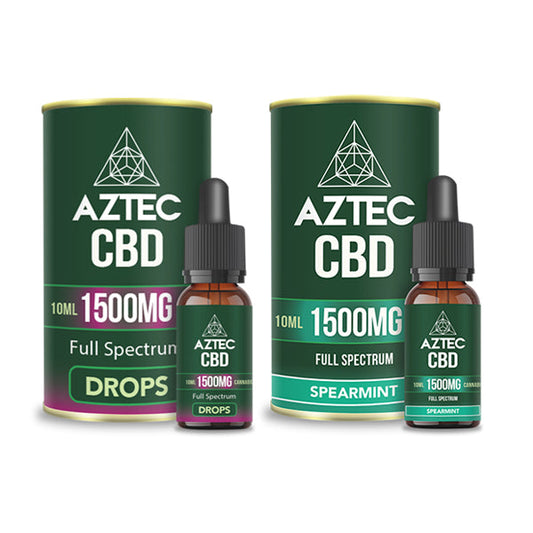 Aztec 1500mg CBD Hemp Oil - 10ml | The CBD Hut
