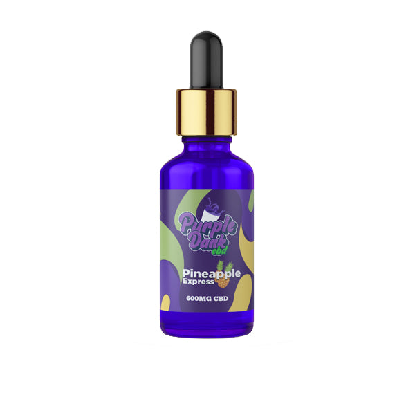 Purple Dank 600mg CBD Terpene Oil - 30ml - Pineapple Express (BUY 1 GET 1 FREE) | The CBD Hut