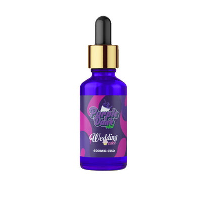 Purple Dank 600mg CBD Terpene Oil - 30ml - Wedding Cake (BUY 1 GET 1 FREE) | The CBD Hut