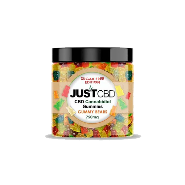Just CBD 750mg Gummies - Sugar Free Gummy Bears | The CBD Hut