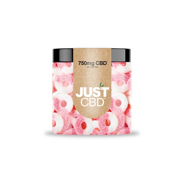 Just CBD 750mg Gummies - Watermelon Rings | The CBD Hut
