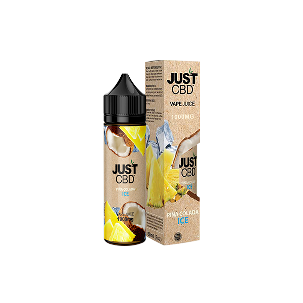 Just CBD 3000mg Vape Juice - 60ml - Pina Colada | The CBD Hut