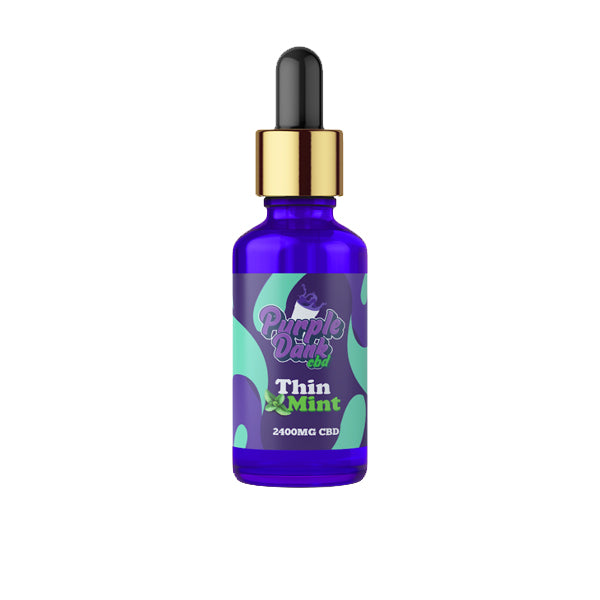 Purple Dank CBD 2400mg CBD Terpene Oil - Thin Mint (BUY 1 GET 1 FREE) | The CBD Hut