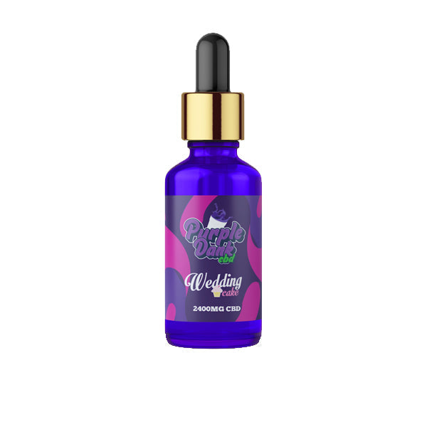 Purple Dank CBD 2400mg CBD Terpene Oil - Wedding Cake (BUY 1 GET 1 FREE) | The CBD Hut