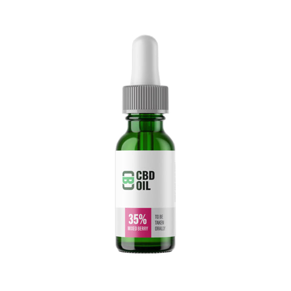 CBD Asylum 35% 3500mg CBD Oil - Mixed Berry (BUY 1 GET 2 FREE) | The CBD Hut