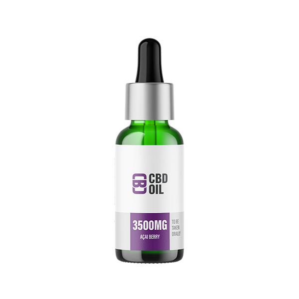 CBD Asylum 35% 3500mg CBD Oil - Acai Berry (BUY 1 GET 2 FREE) | The CBD Hut