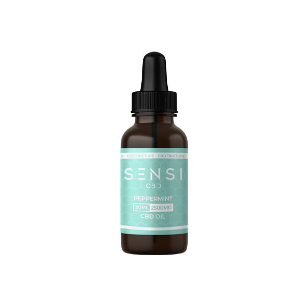 Sensi CBD 2500mg CBD Oil Tincture - Peppermint (BUY 1 GET 1 FREE) | The CBD Hut
