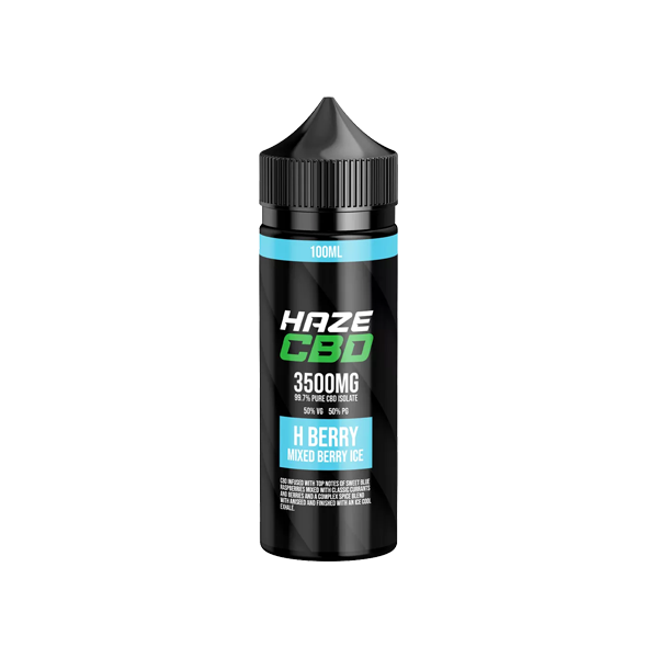 Haze 3500mg CBD E-Liquid - 100ml - H Berry | The CBD Hut