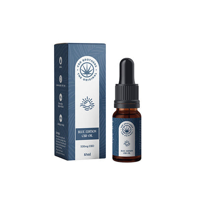 CBD Brothers CBD Hemp Seed Oil - 10ml - Blue Edition | The CBD Hut