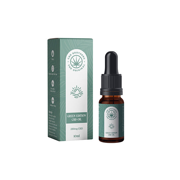 CBD Brothers CBD Hemp Seed Oil - 10ml - Green edition | The CBD Hut