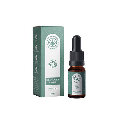 CBD Brothers CBD Hemp Seed Oil - 10ml - Green edition | The CBD Hut
