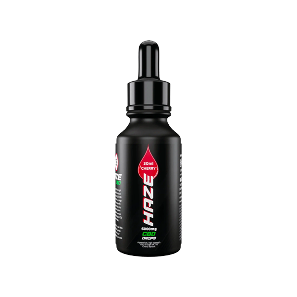 Haze 6000mg CBD Oil Drops - 30ml - Cherry | The CBD Hut