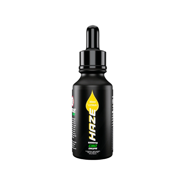 Haze 6000mg CBD Oil Drops - 30ml - Citrus | The CBD Hut
