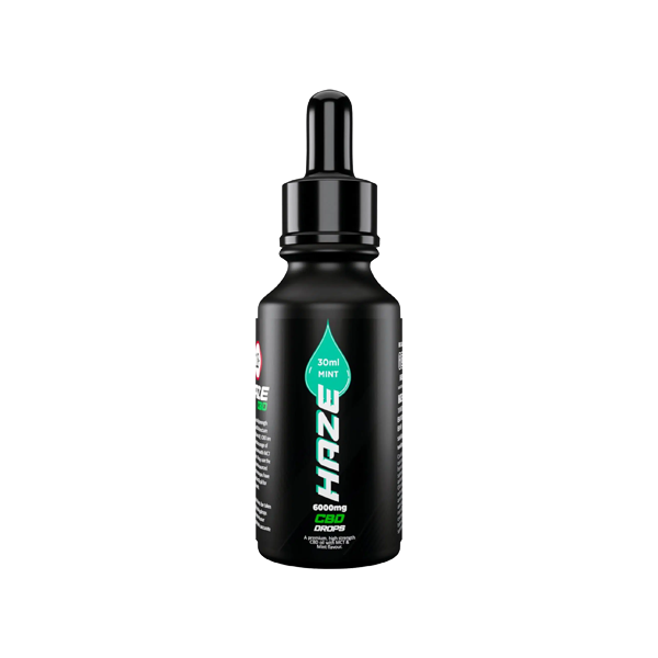 Haze 6000mg CBD Oil Drops - 30ml - Mint | The CBD Hut