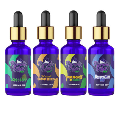 Purple Dank 1200mg CBD Terpene Oil - 30ml (BUY 1 GET 1 FREE) | The CBD Hut