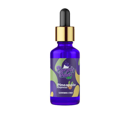 Purple Dank 1200mg CBD Terpene Oil - 30ml - Pineapple Express (BUY 1 GET 1 FREE) | The CBD Hut