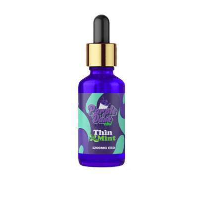 Purple Dank 1200mg CBD Terpene Oil - 30ml - Thin Mint (BUY 1 GET 1 FREE) | The CBD Hut