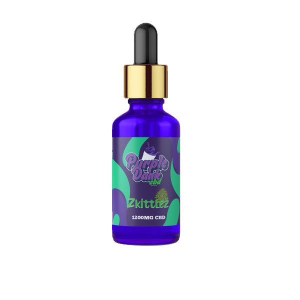 Purple Dank 1200mg CBD Terpene Oil - 30ml - Zkittlez (BUY 1 GET 1 FREE) | The CBD Hut