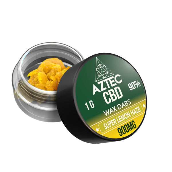 Aztec CBD 900mg CBD Wax/Crumble - Super Lemon Haze | The CBD Hut