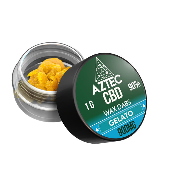 Aztec CBD 900mg CBD Wax/Crumble - Gelato | The CBD Hut