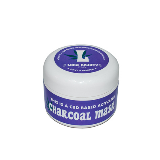 Loxa Beauty CBD 1000mg Activated Charcoal Mask - 100ml | The CBD Hut