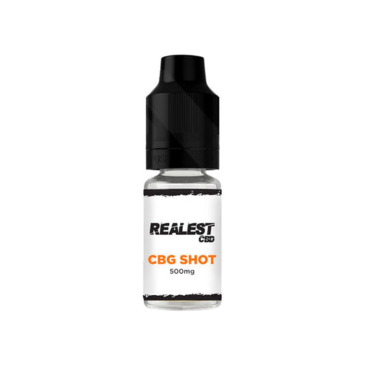 Realest CBD 500mg CBG E-Liquid Booster Shot - 10ml (BUY 1 GET 1 FREE) | The CBD Hut