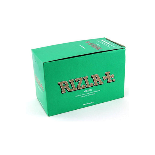 100 Green Regular Rizla Rolling Papers | The CBD Hut