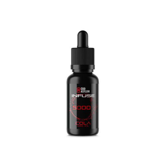 CBD Asylum 5000mg CBD Cola Infuse Oil - 30ml (BUY 1 GET 2 FREE) | The CBD Hut