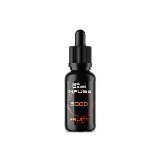 CBD Asylum Infuse 5000mg CBD Fruity Oil - 30ml (BUY 1 GET 2 FREE) | The CBD Hut