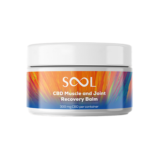 SOOL 300mg CBD Muscle & Joint Recovery Balm 50ml (BUY 1 GET 1 FREE) | The CBD Hut