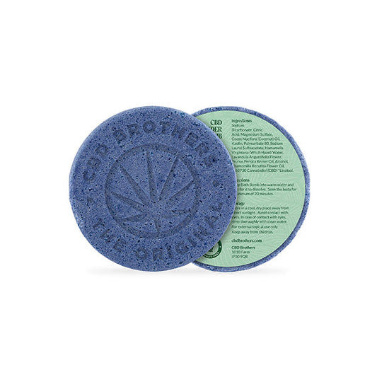 CBD Brothers 100mg CBD Lavender Bath Bomb - 100g | The CBD Hut