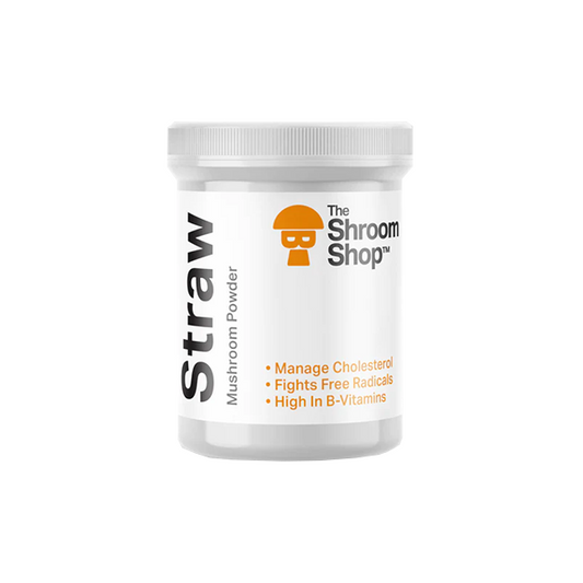 The Shroom Shop Straw Mushroom 90000mg Powder | The CBD Hut