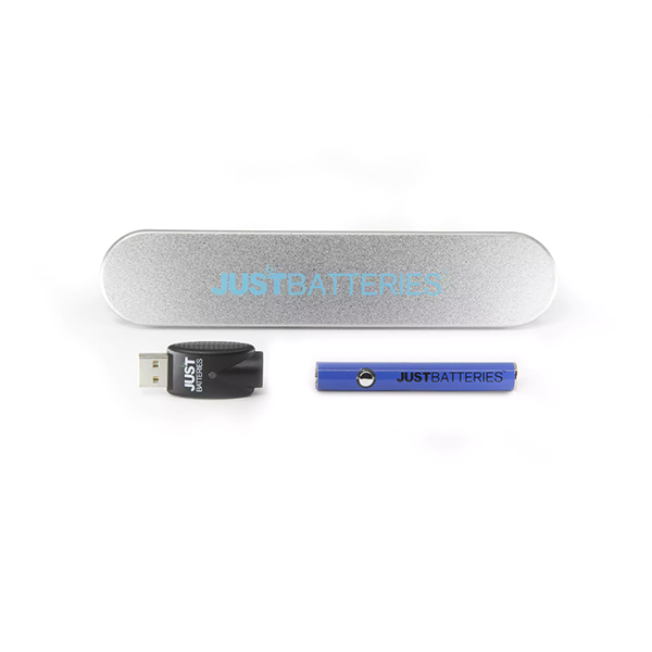 Just CBD Rechargeable Vape Pen 'Just Batteries' - Blue | The CBD Hut