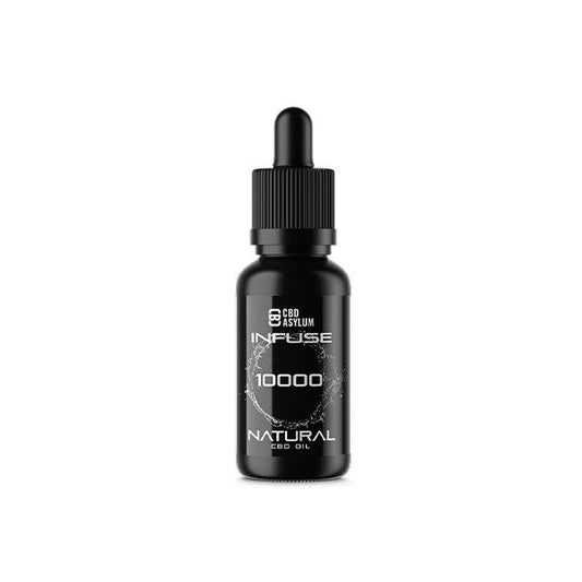 CBD Asylum 10000mg CBD Natural Infuse Oil - 30ml (BUY 1 GET 2 FREE) | The CBD Hut