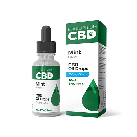 500mg Equilibrium CBD Oil 10ml - Mint Flavour | The CBD Hut