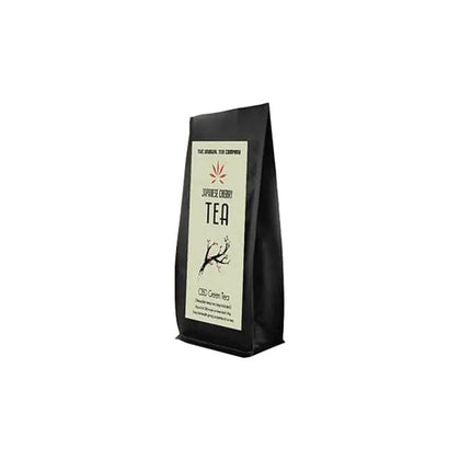 Thé au chanvre et à la cerise japonaise 3 % CBD de The Unusual Tea Company - 40 g