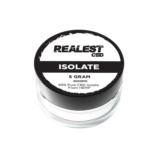 Realest CBD 5000mg CBD Isolate - 5g (BUY 1 GET 1 FREE) | The CBD Hut